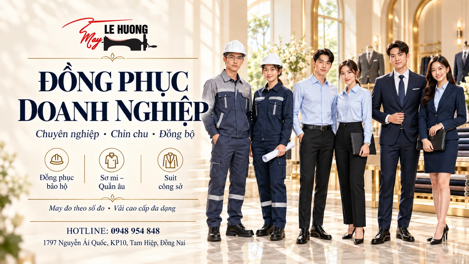 Đồng phục doanh nghiệp Lê Hương