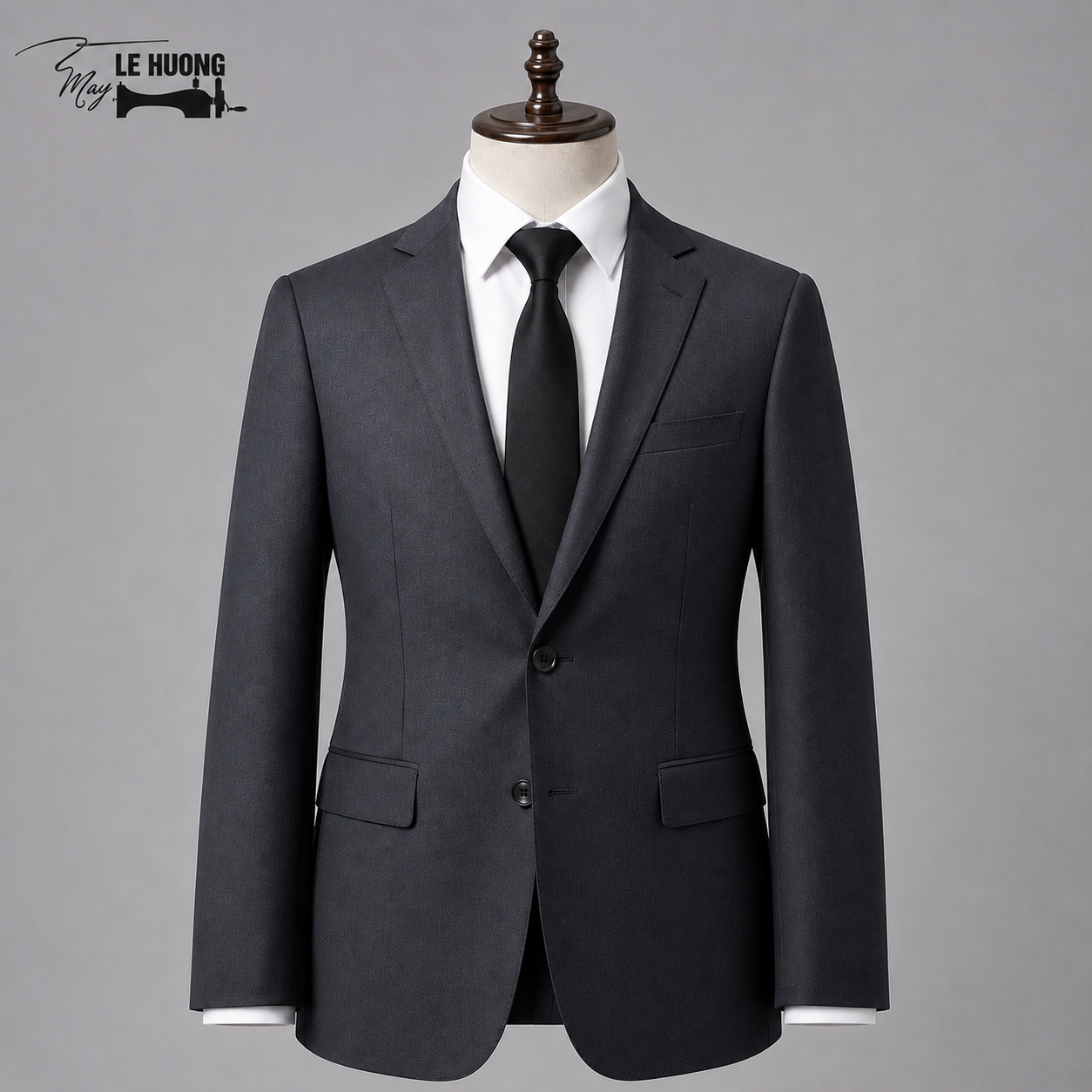 Suit Ghi Chì Slim Fit
