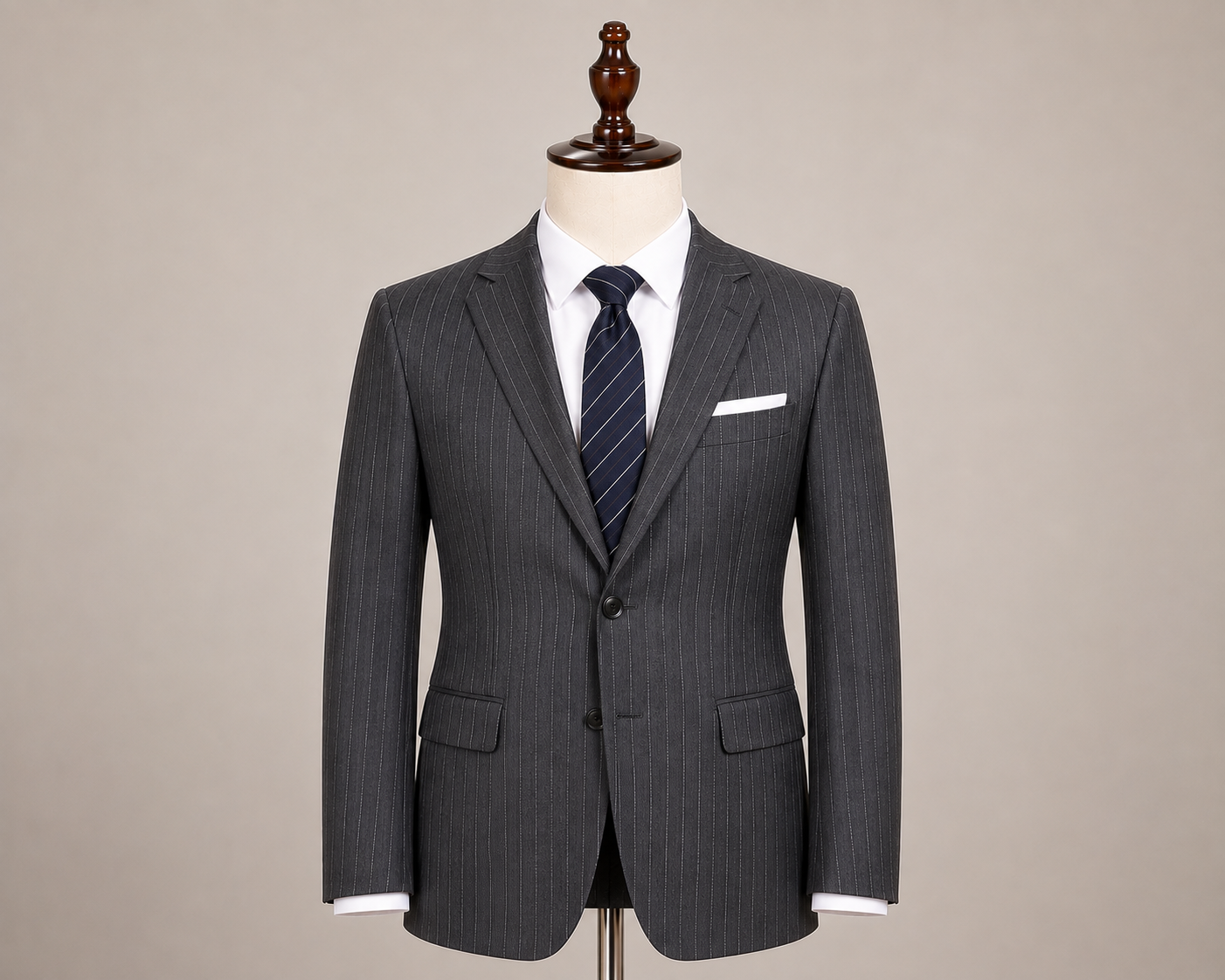 Vest Sui Gia Ghi Sọc Đẳng Cấp